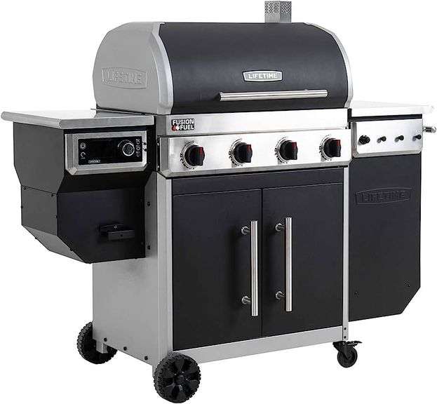 Lifetime Gas Grill & Pellet Smoker Featuring Fusion Fuel - Lambrecht ...