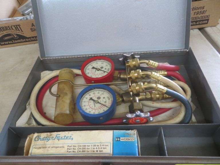 Air Conditioning Gauges Lambrecht Auction, Inc.