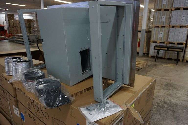 Forno 44" Ceiling Range Hood Stainless Steel, Led Lambrecht Auction, Inc.