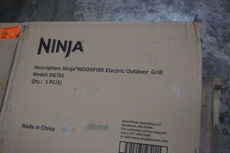 Ninja WoodFire Outdoor Grill Lambrecht Auction, Inc.