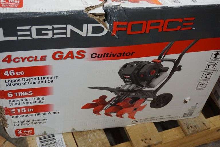 Legand Force 15 in. 46 cc Gas Powered 4Cycle Gas Cultivator