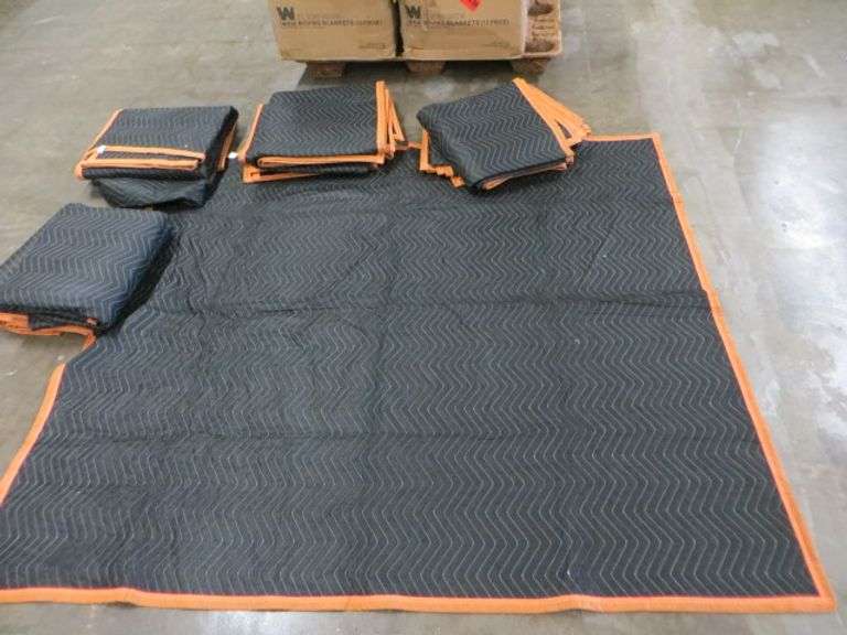Wen 72x80" 9pc Moving Blankets Lambrecht Auction, Inc.
