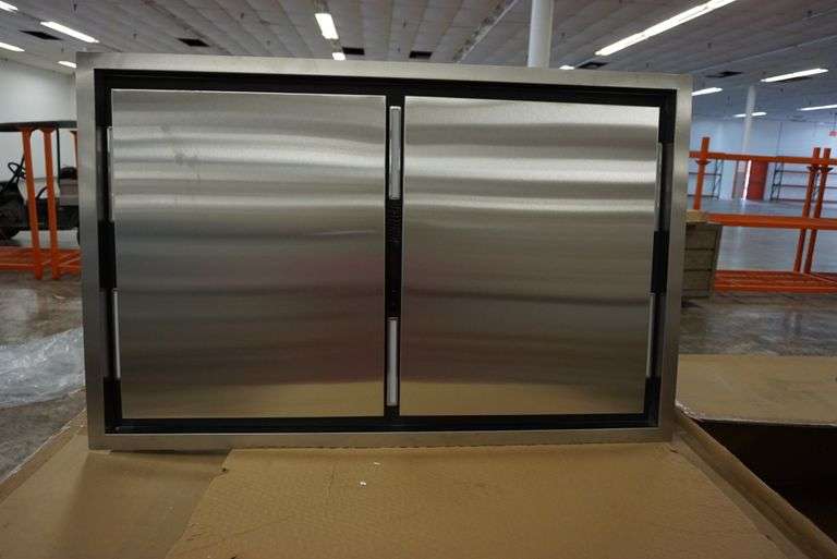 Forno 44" Ceiling Range Hood Stainless Steel, Led Lambrecht Auction, Inc.