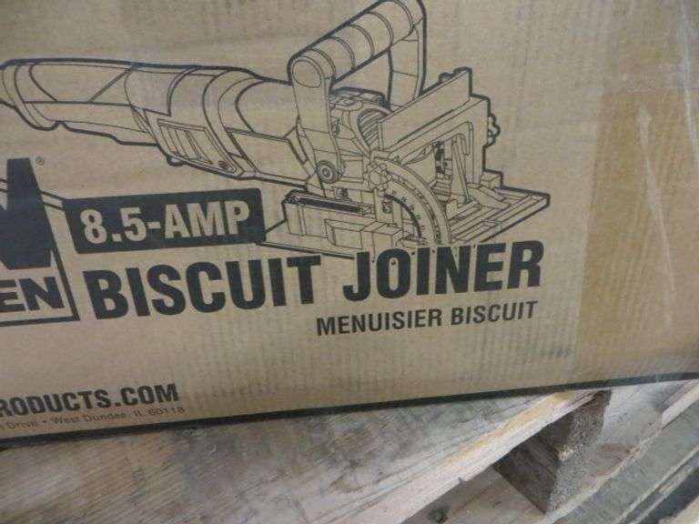 Wen 8.5amp Biscuit Joiner Lambrecht Auction, Inc.