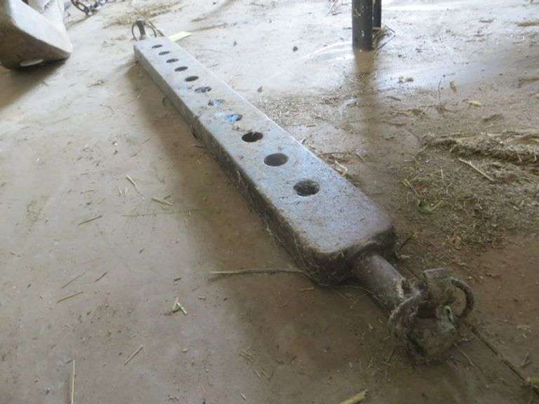 Draw Bar for a 3Point Hitch Lambrecht Auction, Inc.