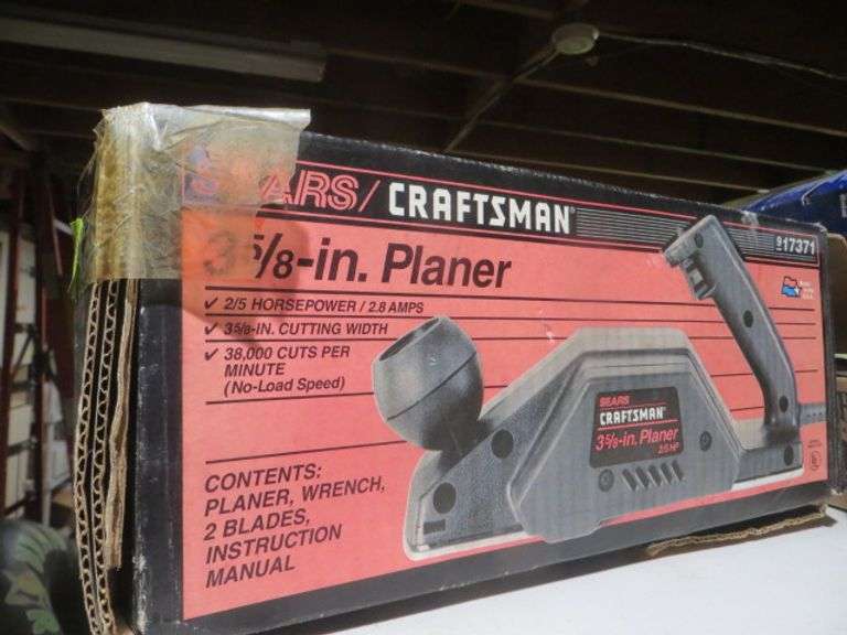 Craftsman Electric Hand Planer Lambrecht Auction, Inc.