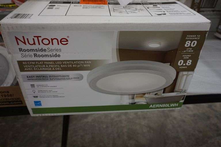 AERN110SLW NuTone® Roomside 110 CFM Humidity Sensing Decorative
