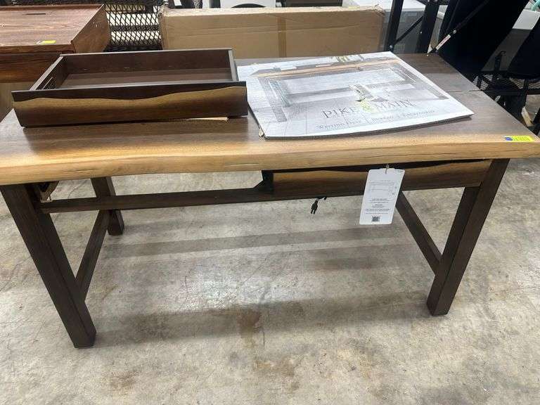 Pike & Main Writing Desk Assembled Lambrecht Auction, Inc.