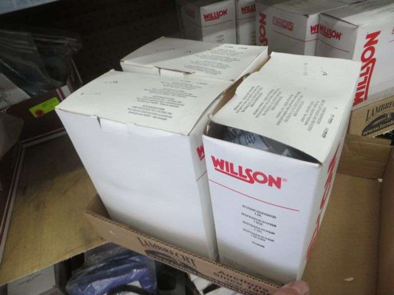 Wilson Respirator Cartridges, 3/Box Lambrecht Auction, Inc.