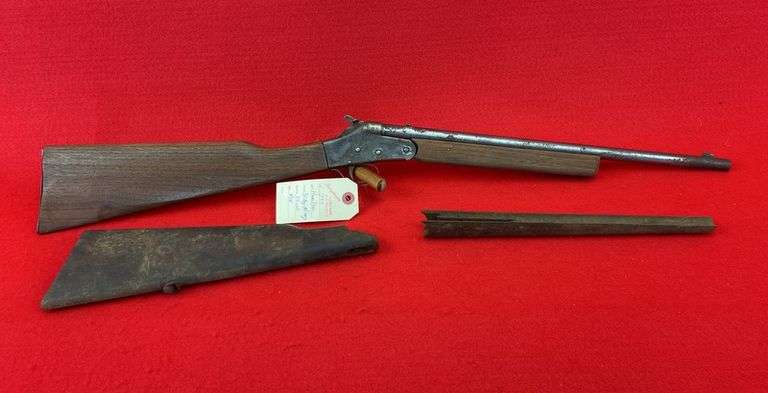 Hamilton Model 35 Boys Military Rifle 22 Cal - Langham Auctioneers