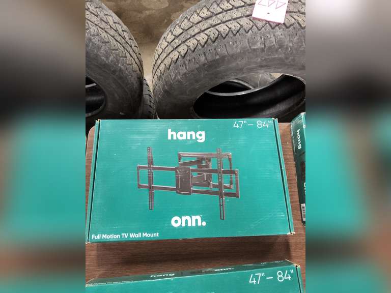 NIB Hang onn full motion TV wall mount 47"84" Lindsay Auctions