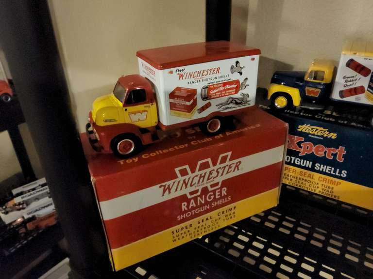 6 die cast Winchester trucks Ammo Series SuperX 1st in series