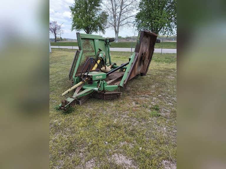John Deere 1518 15' batwing pull type mower 500 rpm gear box (works