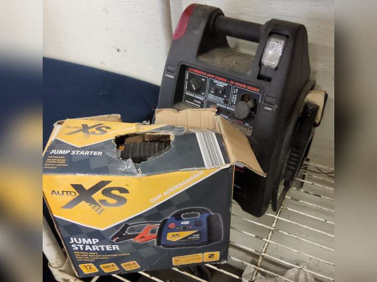 2 Jump starters Lindsay Auctions & Realty LLC