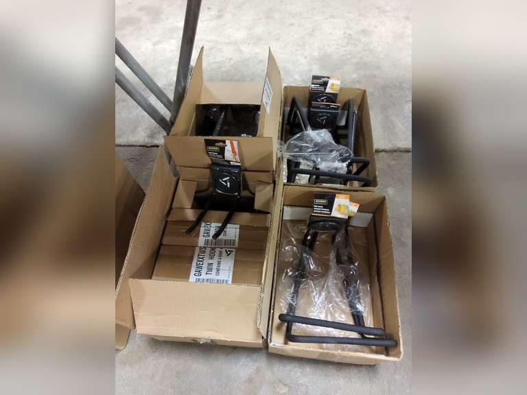 Group of various Gladiator hooks SEE PICS Lindsay Auctions & Realty LLC