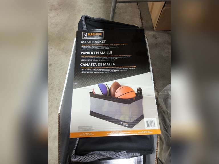 Gladiator mesh baskets (approx 4) Lindsay Auctions & Realty LLC