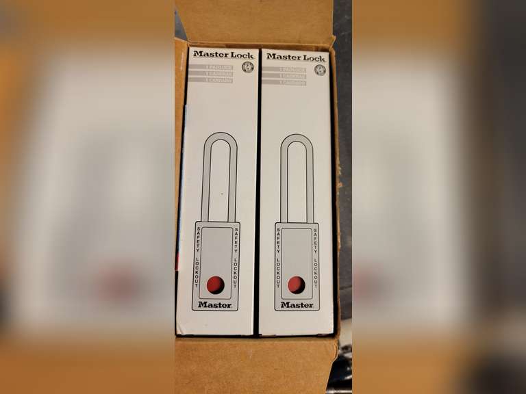 6 NEW safety locks Lindsay Auctions & Realty LLC