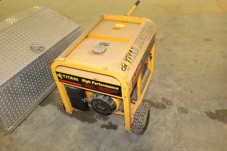 TITAN INDUSTRIAL 8500 ELECTRIC GENERATOR Lawler Auction Company