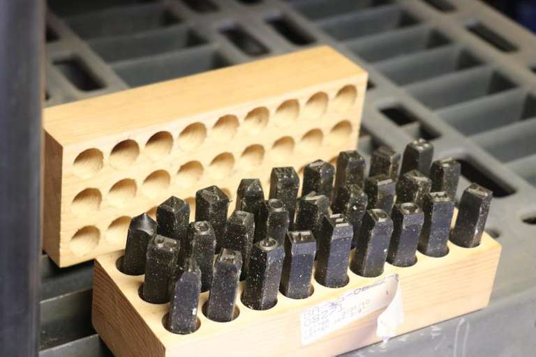 HAMMER STAMP SET Lawler Auction Company