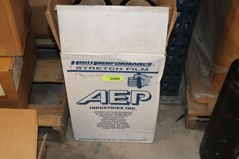 AEP INDUSTRIES STRETCH FILM 1500' Lawler Auction Company