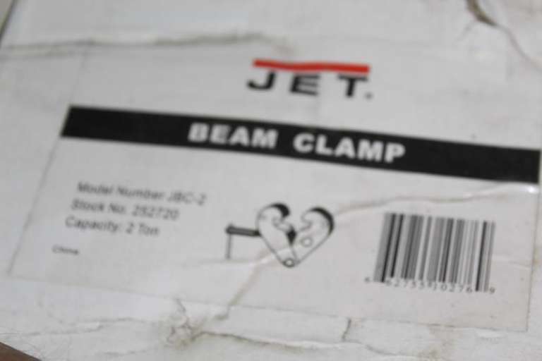 JET BEAM CLAMPS, VARIOUS SIZES Lawler Auction Company