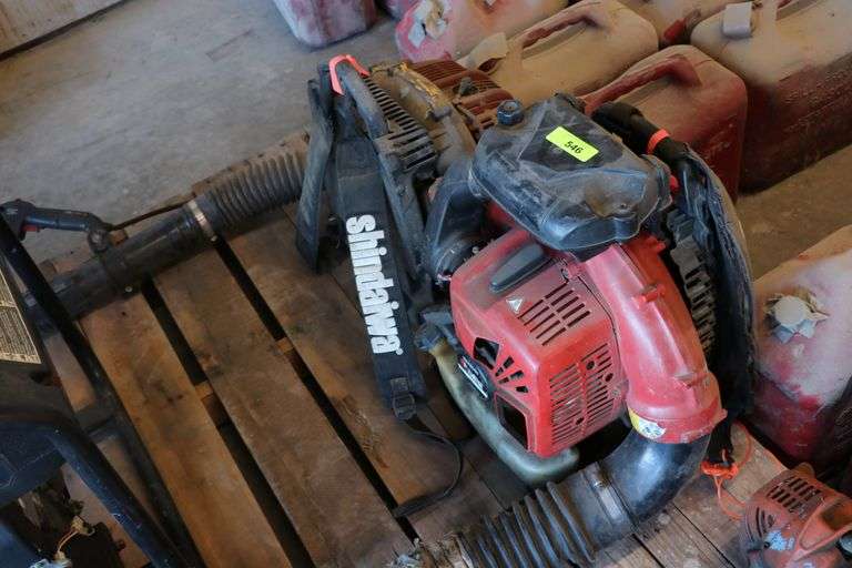 BACKPACK BLOWERS Lawler Auction Company