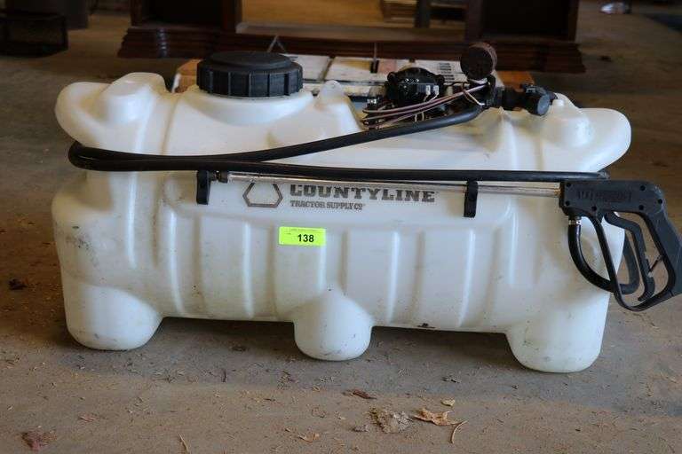 Country Line 40 Gallon Electric Sprayer Lawler Auction Company