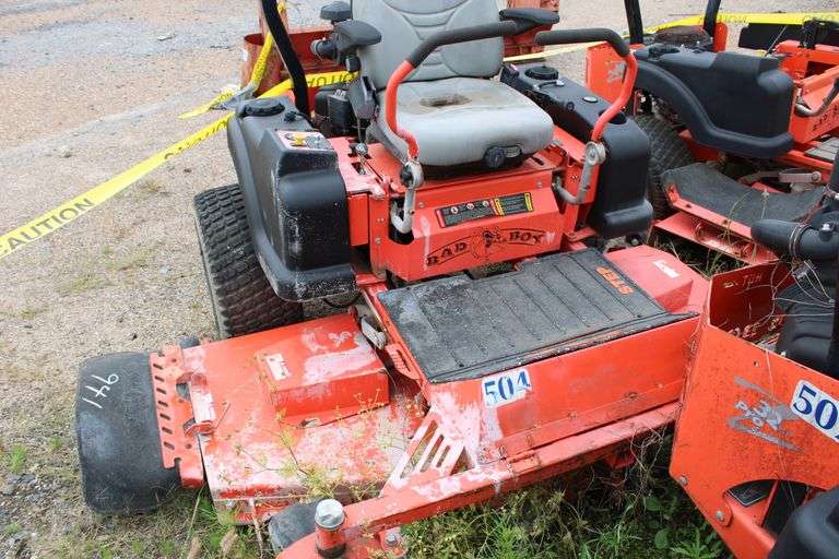 BAD BOY ZERO TURN MOWER, 32HP PRO SERIES Lawler Auction Company