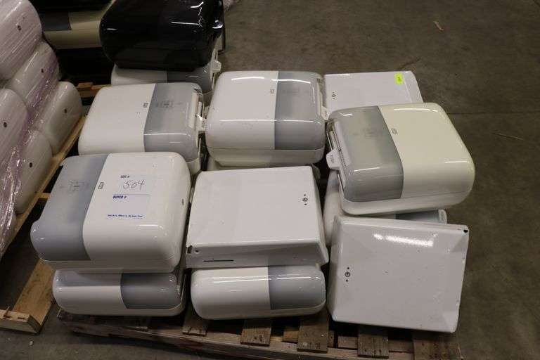 PALLET OF YORK PAPER TOWEL DISPENSERS Lawler Auction Company