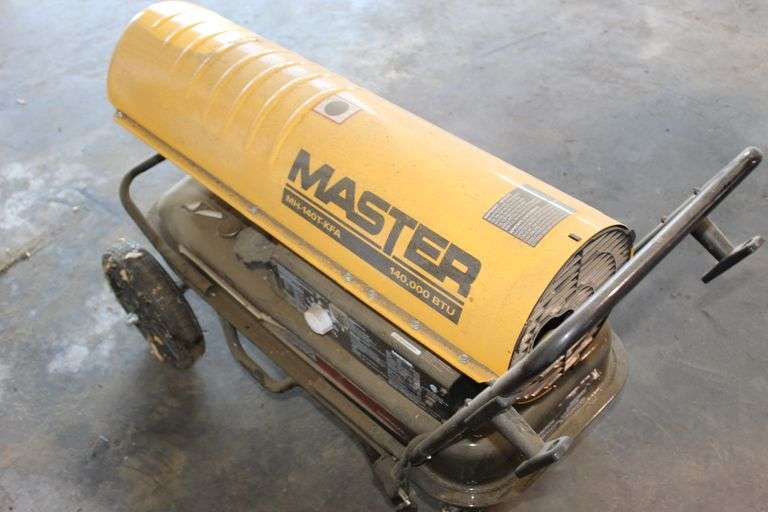 MASTER 140,000 BTU HEATER Lawler Auction Company