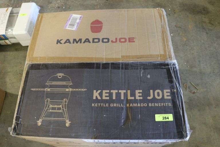 Kettle Joe Kamado Joe Grill Lawler Auction Company