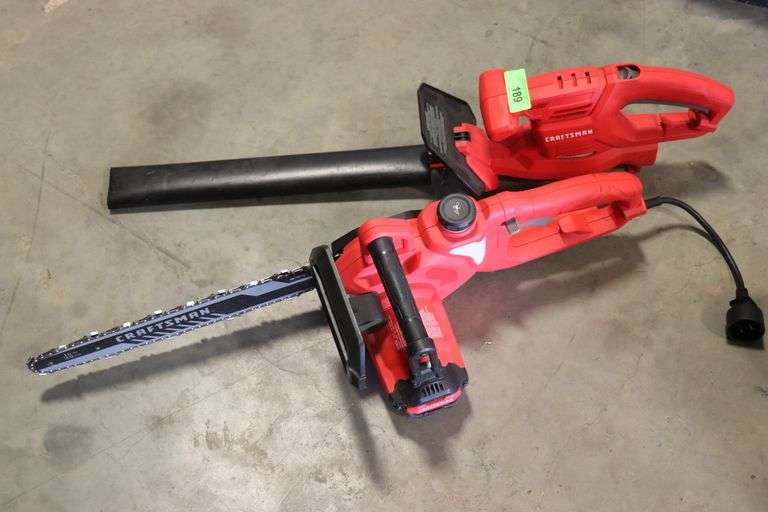 CRAFTSMAN CHAINSAW AND TRIMMER Lawler Auction Company