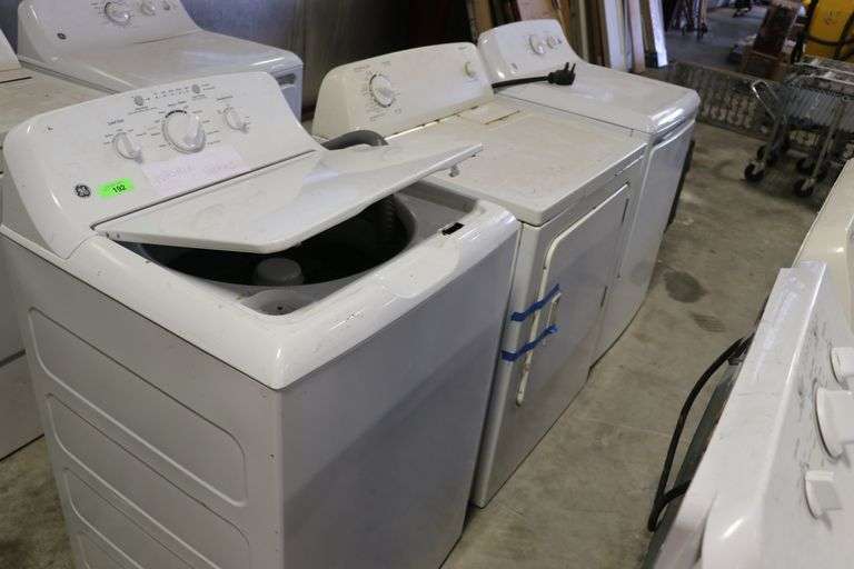 GE WASHER AND DRYER AND ADMIRAL DRYER (3 PIECES IN THIS LOT) Lawler