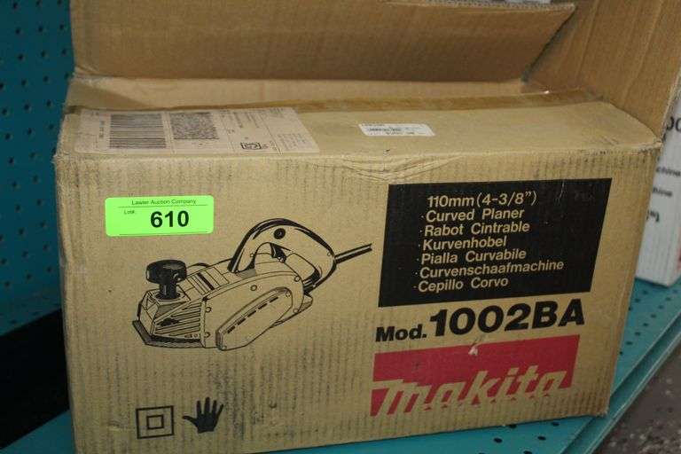 MAKITA CURVED PLANER 1002BA Lawler Auction Company