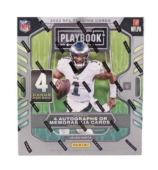 2022 Playbook Hobby Football Box Break 2 RELIST Live Box Breaks