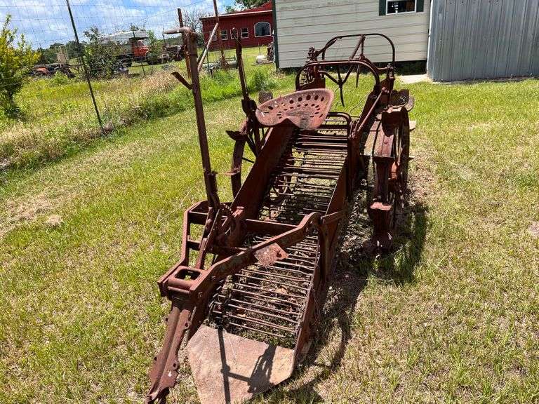McCormick Deering Horse drawn Potato Digger Leap Auctions, LLC