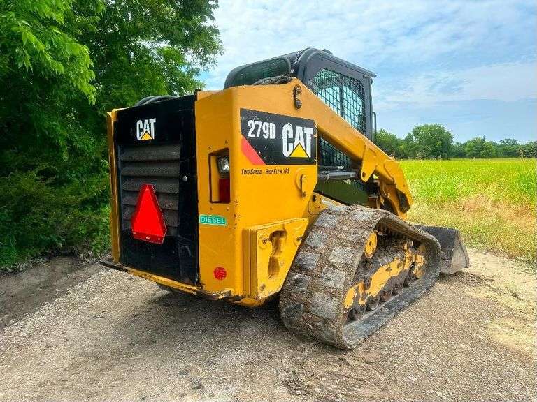 Caterpillar 2017 279D Skid Steer Track Loader CAT0279DPGTL03795 Van