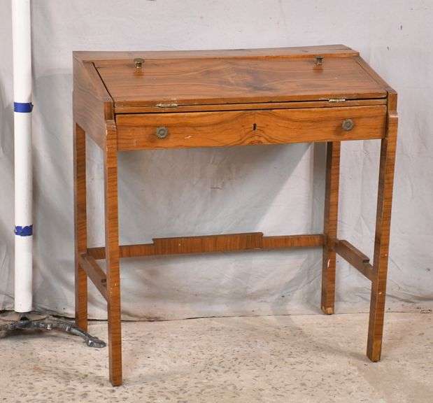 Small early fliptop writing desk; 558092 R.H. Lee & Co. Auctioneers