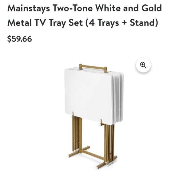 Mainstays Metal TV Trays Lexington Online Auction