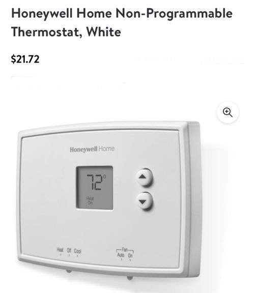 Honeywell Non Programmable Thermostat Lexington Online Auction