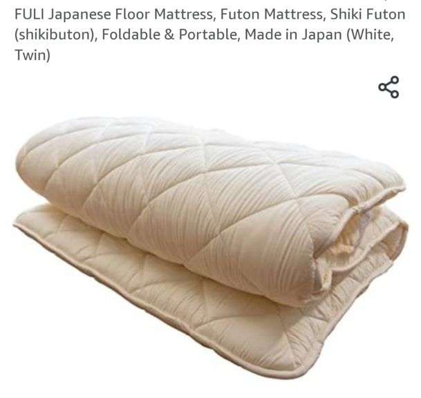 FULI Japanese Floor Mattress, Futon Mattress, Shiki Futon (shikibuton