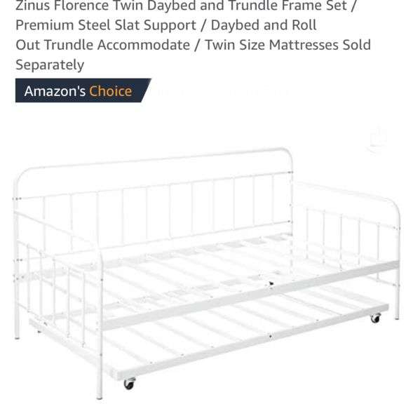 Zinus Twin Daybed Trundle Frame Set Lexington Online Auction
