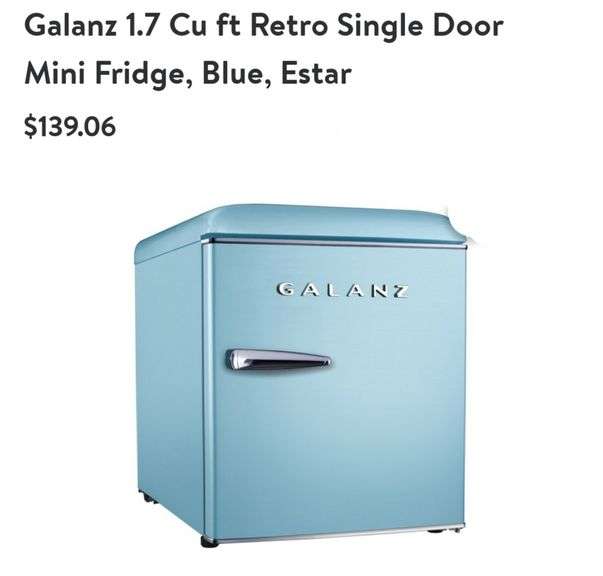 Galanz 1.7 cu Ft Single Door Mini Fridge Lexington Online Auction