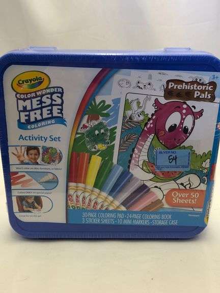Crayola mess free coloring set - Lexington Online Auction