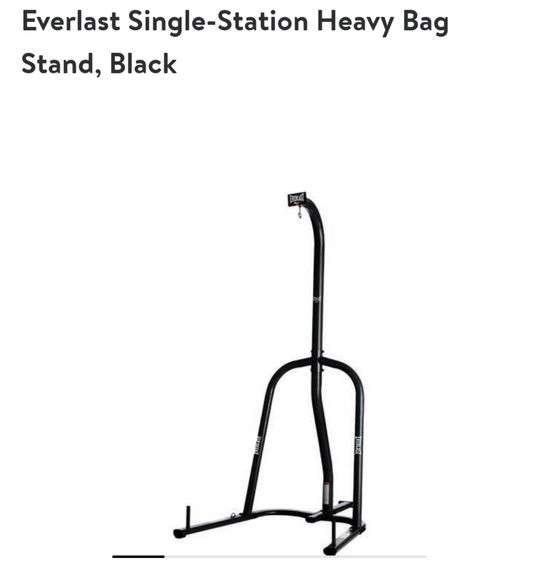 Everlast Heavy Bag Stand Black Lexington Online Auction