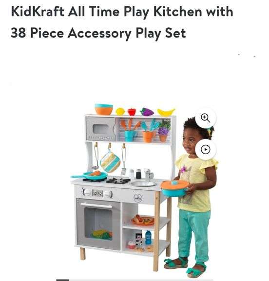 Kidkraft All Time Play Kitchen with Accessories Lexington Online Auction