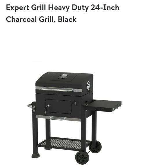Expert Grill Heavy Duty 24" Charcoal Grill Lexington Online Auction