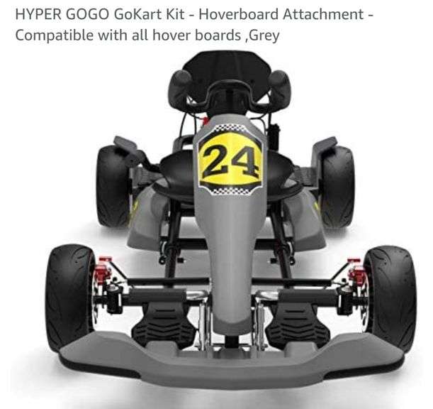 Hyper GoGo Go Kart Kit Hoverboard Attachment Kit Lexington Online Auction
