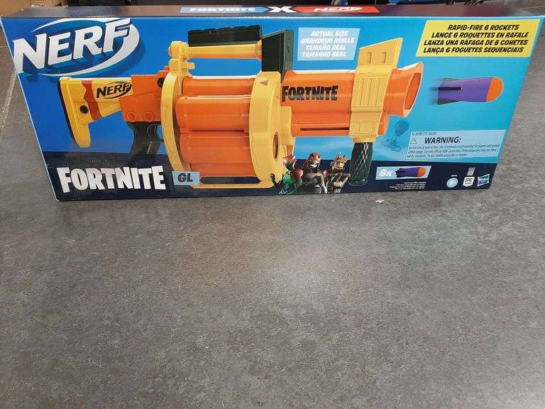 Nerf Fortnite GL Blaster Lexington Online Auction