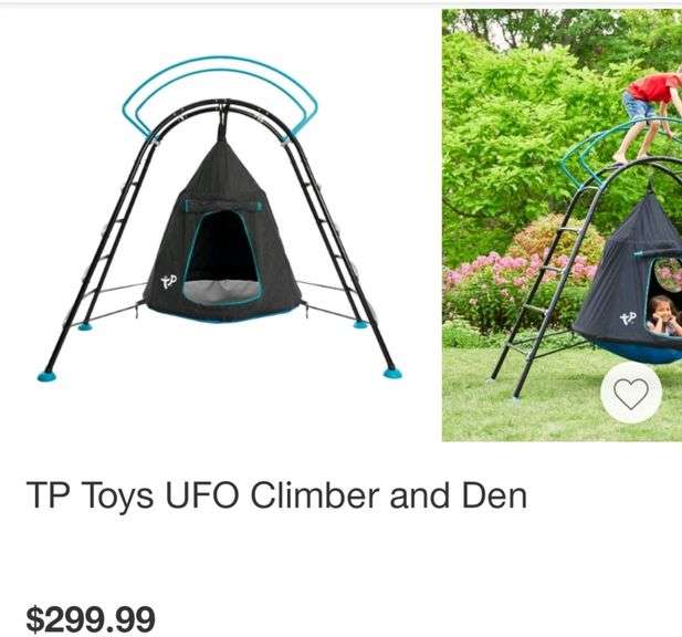 TP UFO Den and Climbing Frame - Lexington Online Auction